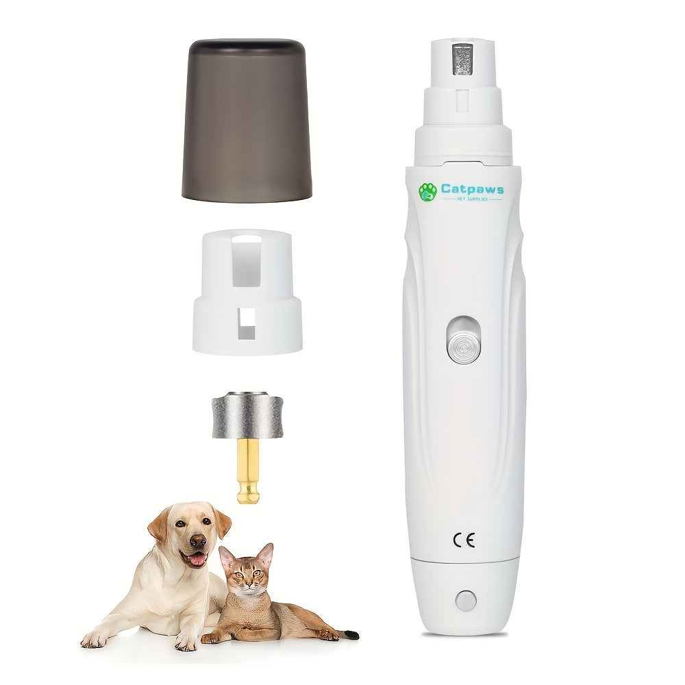 🐾 Electric Dog Cat Nail Clippers Quiet Electric Dog Cat Paws Nail Grooming