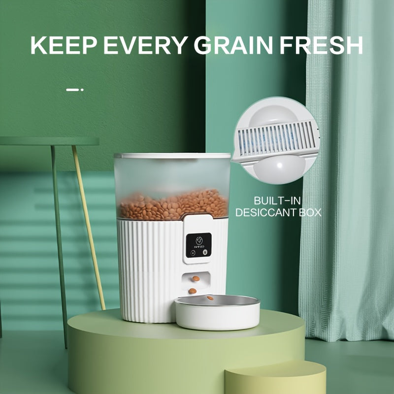 🐾 PAPIFEED Automatic Cat Feeder – Smart Feeding, Happy Pet