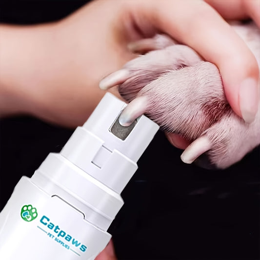 🐾 Electric Dog Cat Nail Clippers Quiet Electric Dog Cat Paws Nail Grooming