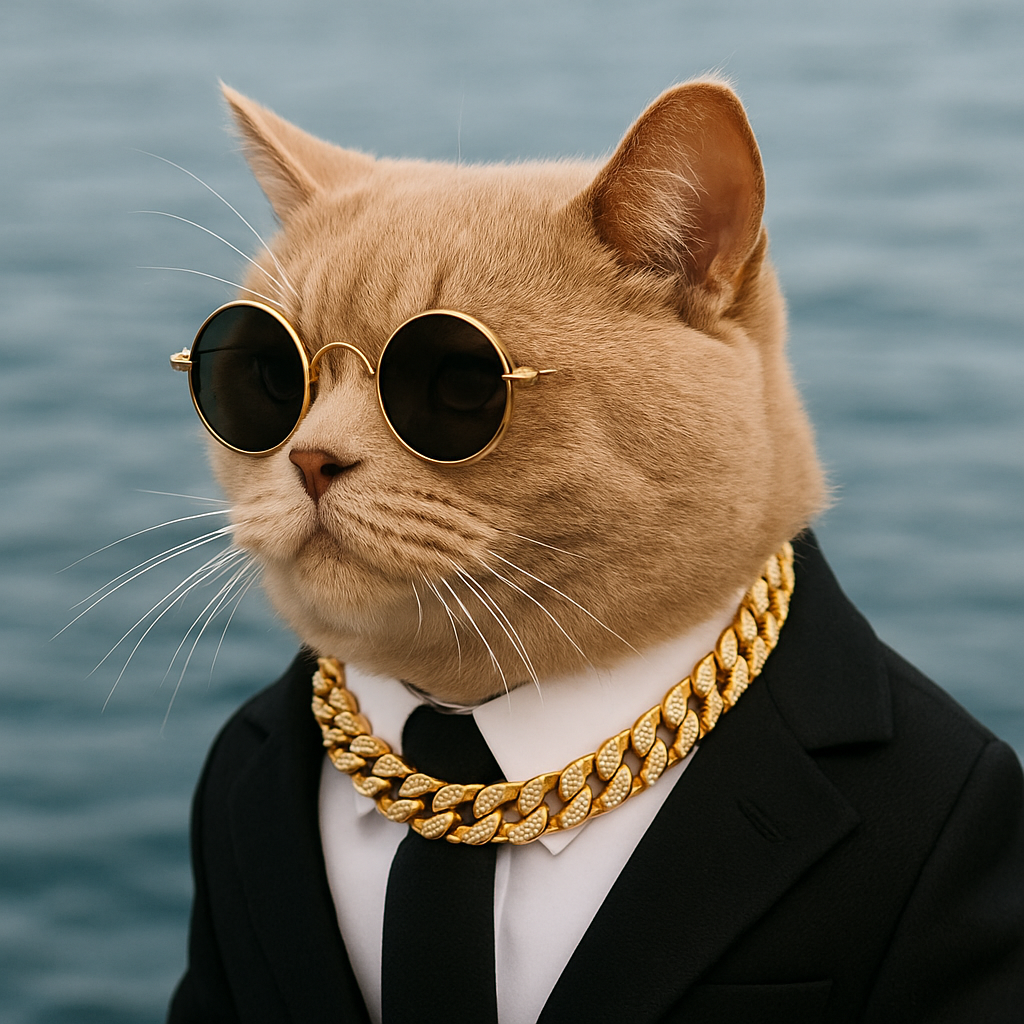 💎 Dog Chain Collar – Luxury Gold Pet Metal Chain