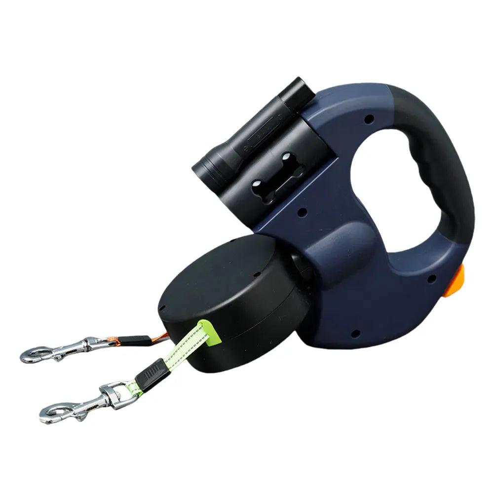 Double Headed Dog Leash Traction Rope 360°