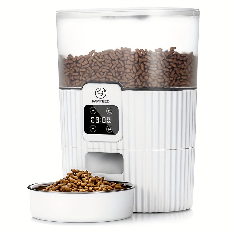 🐾 PAPIFEED Automatic Cat Feeder – Smart Feeding, Happy Pet